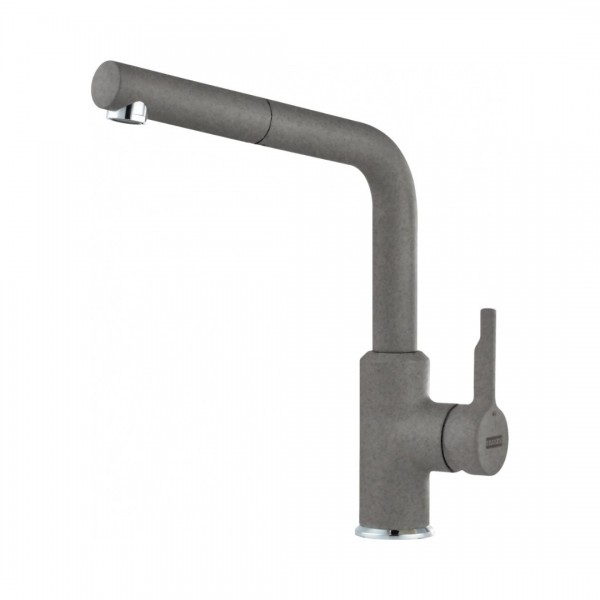 Franke Urban pull-out bateria kuchenna z wyciąganą wylewką stojąca kamienny szary 115.0595.089
