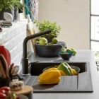 Franke Urban pull-out bateria kuchenna z wyciąganą wylewką stojąca onyx 115.0595.091