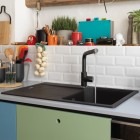 Franke Urban pull-out bateria kuchenna z wyciąganą wylewką stojąca onyx 115.0595.091