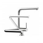 Franke Neptune Style bateria kuchenna podokienna z wyciąganą wylewką stojąca chrom 115.0263.158