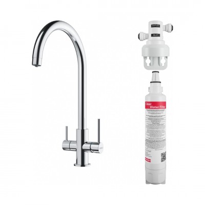 Franke Lina Clear Water bateria kuchenna do wody filtrowanej stojąca chrom 160.0702.660