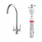 Franke Lina Clear Water bateria kuchenna do wody filtrowanej stojąca chrom 160.0702.660