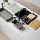 Franke All-in uniwersalny zestaw 8-elementowy akcesoriów kuchennych 112.0655.489