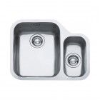 Franke Ariane ARX 160 zlewozmywak stalowy 59,8x48,5 cm lewy jedwab 122.0154.942