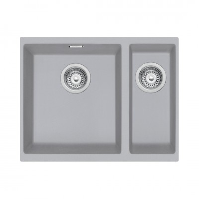 Franke SID 160-34-16 zlewozmywak 56x44 cm Tectonite kamienny szary 125.0501.042