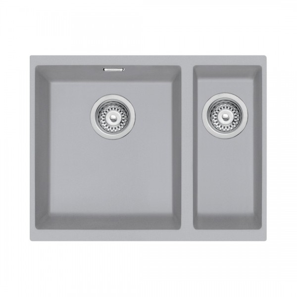 Franke SID 160-34-16 zlewozmywak 56x44 cm Tectonite kamienny szary 125.0501.042