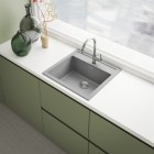 Franke SID 610-49 zlewozmywak 56x53 cm Tectonite kamienny szary 114.0476.406