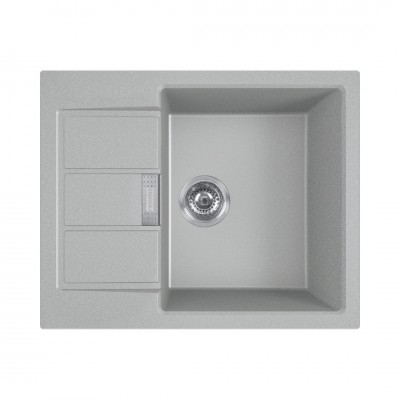 Franke Sirius S2D 611-62 zlewozmywak 62x50 cm Tectonite kamienny szary 143.0618.668