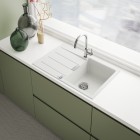 Franke Sirius S2D 611-78 zlewozmywak 78x50 cm Tectonite biały polarny 143.0612.628