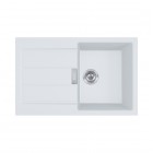 Franke Sirius S2D 611-78 zlewozmywak 78x50 cm Tectonite biały polarny 143.0612.628