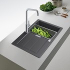 Franke Sirius S2D 611-78 zlewozmywak 78x50 cm Tectonite onyx 143.0612.629