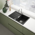 Franke Sirius S2D 611-78 zlewozmywak 78x50 cm Tectonite onyx 143.0612.629