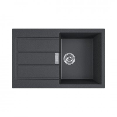 Franke Sirius S2D 611-78 zlewozmywak 78x50 cm Tectonite onyx 143.0612.629