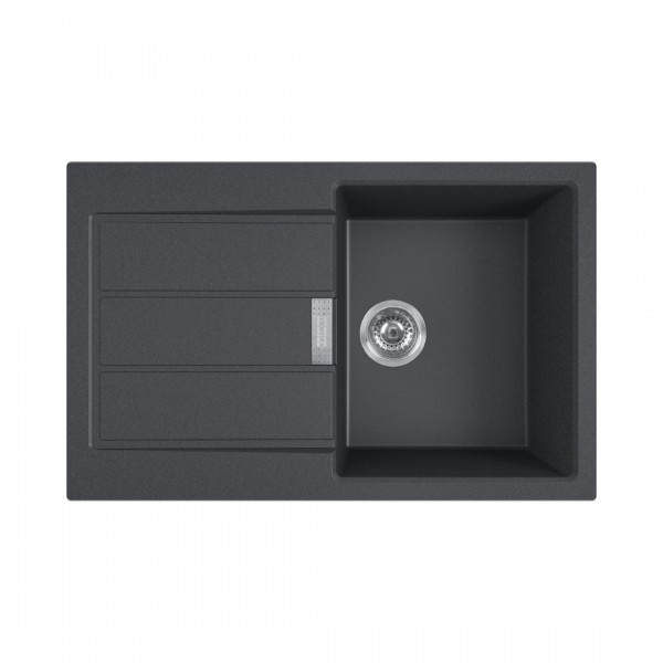 Franke Sirius S2D 611-78 zlewozmywak 78x50 cm Tectonite onyx 143.0612.629