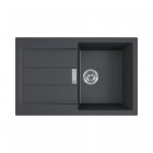Franke Sirius S2D 611-78 zlewozmywak 78x50 cm Tectonite onyx 143.0612.629