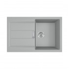 Franke Sirius S2D 611-78 zlewozmywak 78x50 cm Tectonite kamienny szary 143.0612.630