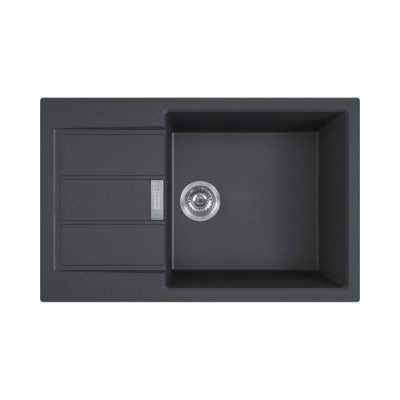 Franke Sirius S2D 611-78 XL zlewozmywak 78x50 cm Tectonite onyx 143.0618.577