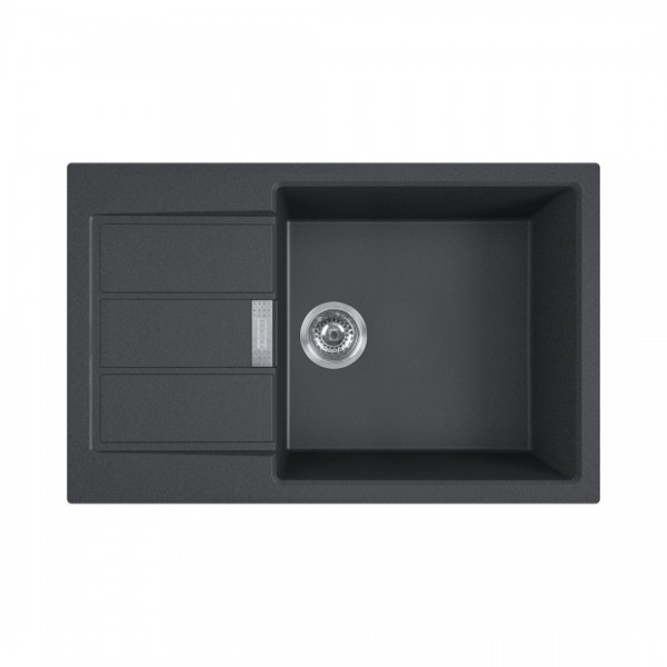 Franke Sirius S2D 611-78 XL zlewozmywak 78x50 cm Tectonite onyx 143.0618.577