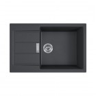 Franke Sirius S2D 611-78 XL zlewozmywak 78x50 cm Tectonite onyx 143.0618.577