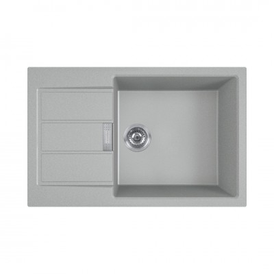 Franke Sirius S2D 611-78 XL zlewozmywak 78x50 cm Tectonite kamienny szary 143.0618.641