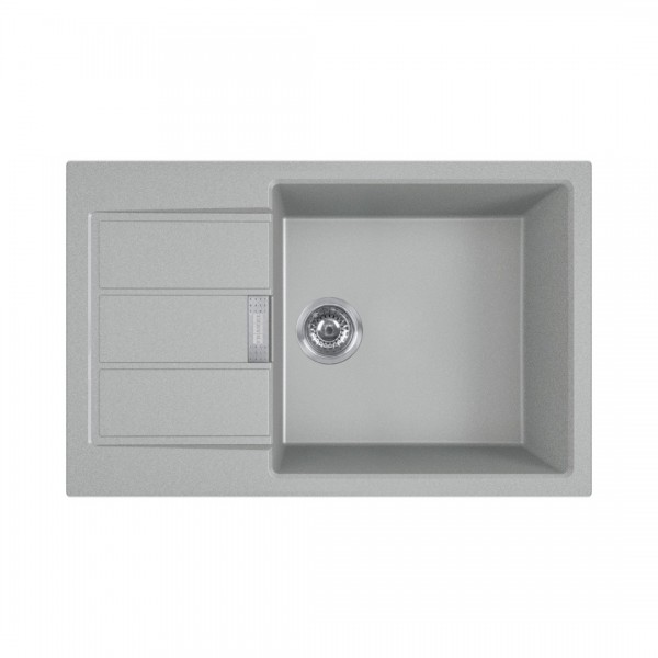 Franke Sirius S2D 611-78 XL zlewozmywak 78x50 cm Tectonite kamienny szary 143.0618.641