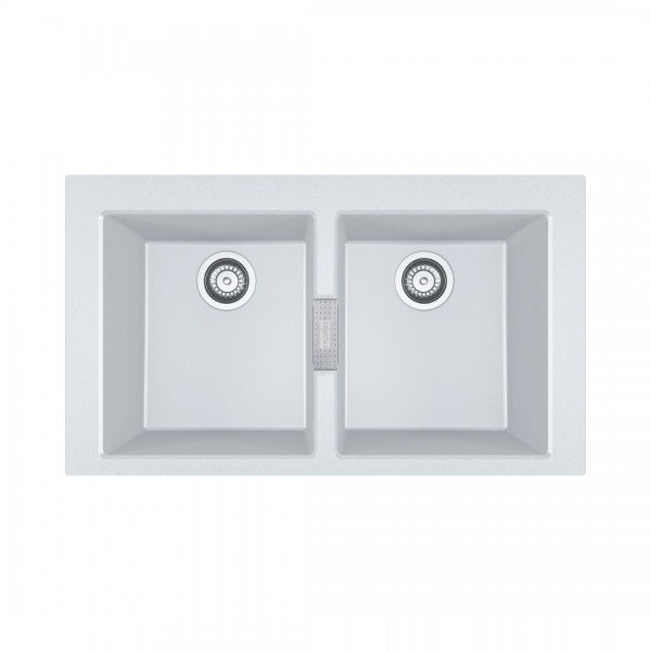 Franke Sirius 2.0 S2D 620-35-35 zlewozmywak 86x50 cm Tectonite biały polarny 143.0618.690