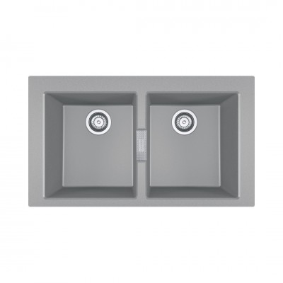 Franke Sirius 2.0 S2D 620-35-35 zlewozmywak 86x50 cm Tectonite kamienny szary 143.0618.701