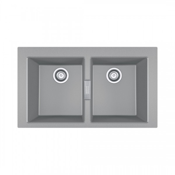 Franke Sirius 2.0 S2D 620-35-35 zlewozmywak 86x50 cm Tectonite kamienny szary 143.0618.701