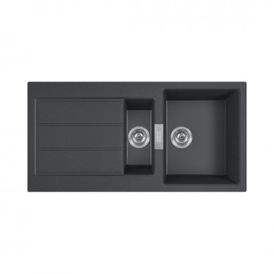 Franke Sirius S2D 651-100 zlewozmywak 100x50 cm Tectonite onyx 143.0618.681