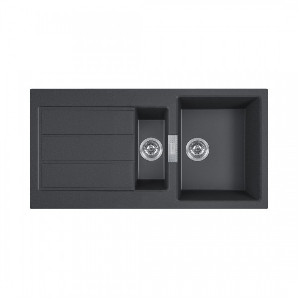 Franke Sirius S2D 651-100 zlewozmywak 100x50 cm Tectonite onyx 143.0618.681