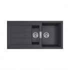 Franke Sirius S2D 651-100 zlewozmywak 100x50 cm Tectonite onyx 143.0618.681