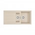 Franke Sirius S2D 651-100 zlewozmywak 100x50 cm Tectonite beżowy 143.0671.693