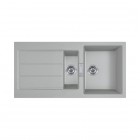 Franke Sirius S2D 651-100 zlewozmywak 100x50 cm Tectonite kamienny szary 143.0618.682