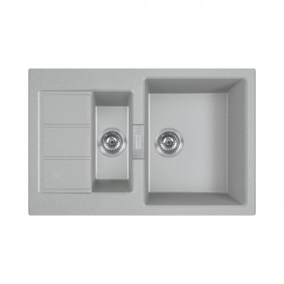 Franke Sirius S2D 651-78 zlewozmywak 78x50 cm Tectonite kamienny szary 143.0618.684