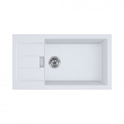 Franke Sirius S2D Slim 611-78 XL zlewozmywak 78x50 cm Tectonite biały polarny 143.0618.649