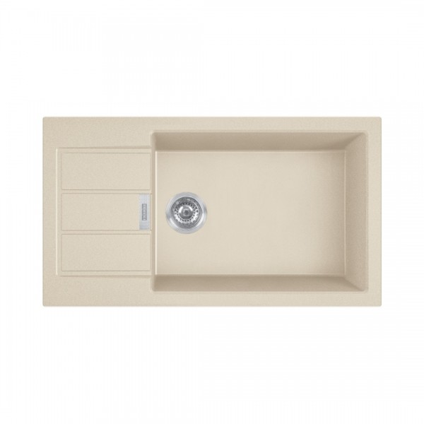 Franke Sirius S2D Slim 611-78 XL zlewozmywak 78x50 cm Tectonite beżowy 143.0671.691