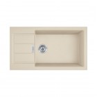 Franke Sirius S2D Slim 611-78 XL zlewozmywak 78x50 cm Tectonite beżowy 143.0671.691