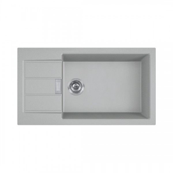 Franke Sirius S2D Slim 611-78 XL zlewozmywak 78x50 cm Tectonite kamienny szary 143.0618.650