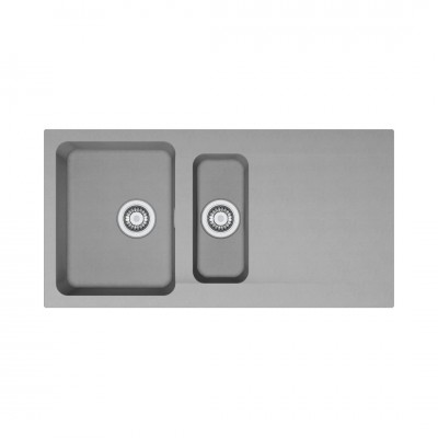 Franke Orion OID 651-100 zlewozmywak 100x51 cm Tectonite kamienny szary 114.0476.403