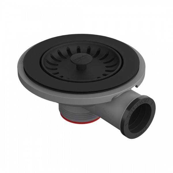 Franke korek zatyczkowy do zlewozmywaka czarny mat 112.0657.022