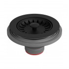 Franke korek zatyczkowy do zlewozmywaka czarny mat 112.0668.276