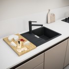 Franke Centro CNG 611-78 zlewozmywak 78x50 cm Fragranit+ czarny mat 114.0687.318