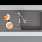 Franke Centro CNG 611-100 XL zlewozmywak 100x50 cm Fragranit+ kamienny szary 114.0687.334