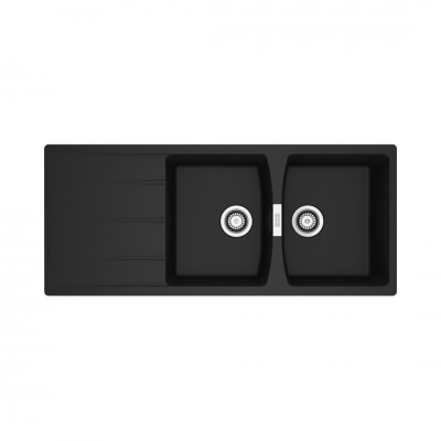 Franke Centro CNG 621-116 zlewozmywak 116x50 cm Fragranit+ czarny mat 114.0710.230