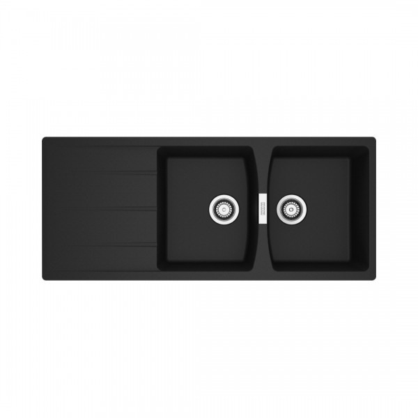 Franke Centro CNG 621-116 zlewozmywak 116x50 cm Fragranit+ czarny mat 114.0710.230