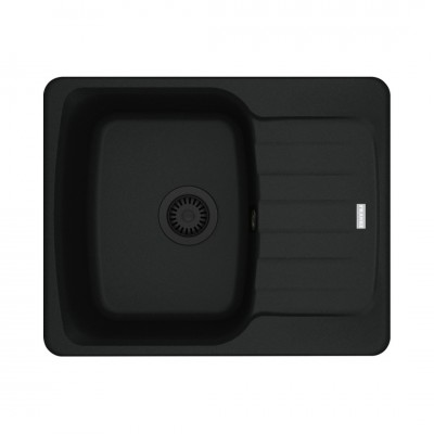 Franke Antea AZG 611-62 zlewozmywak 62x50 cm Fragranit+ czarny mat/czarny mat 114.0693.553
