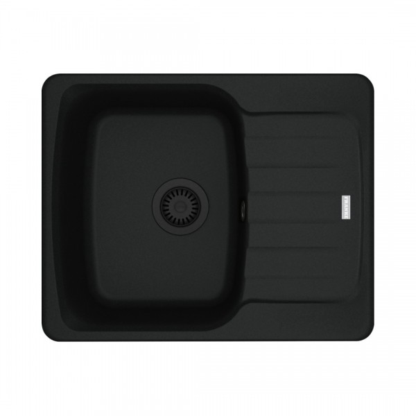 Franke Antea AZG 611-62 zlewozmywak 62x50 cm Fragranit+ czarny mat/czarny mat 114.0693.553