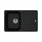 Franke Antea AZG 611-78 zlewozmywak 78x50 cm Fragranit+ czarny mat 114.0676.253
