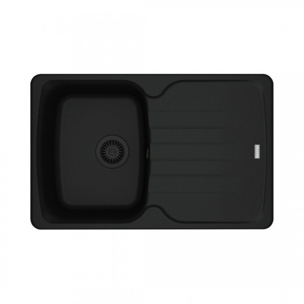 Franke Antea AZG 611-78 zlewozmywak 78x50 cm Fragranit+ czarny mat/czarny mat 114.0693.552