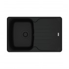 Franke Antea AZG 611-78 zlewozmywak 78x50 cm Fragranit+ czarny mat/czarny mat 114.0693.552